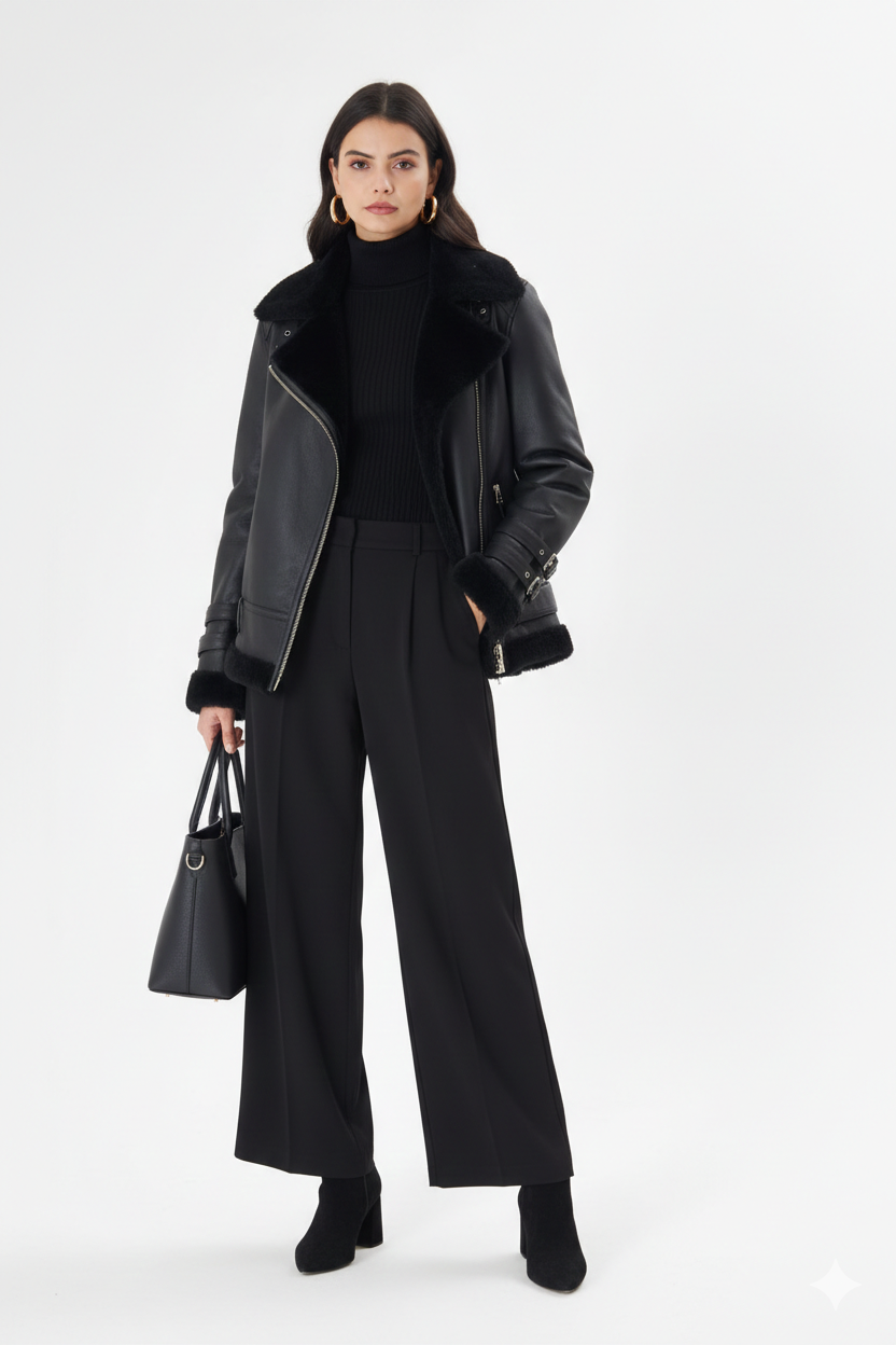 Hand Crafted Ladies' Sheepskin Jacket - Image 2